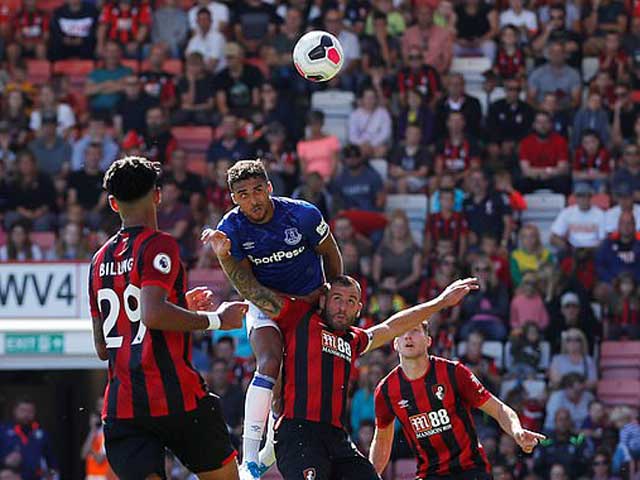 Bournemouth chơi sòng phẳng trước Everton