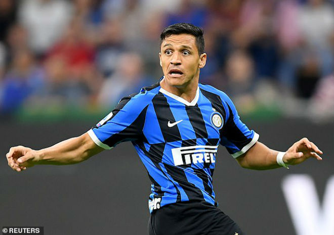 Tân binh Alexis Sanchez vào sân cuối trận và&nbsp;có màn ra mắt Inter Milan đấu Udinese