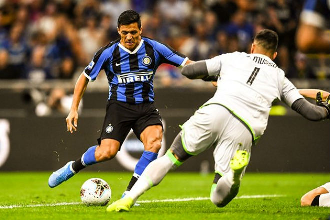 "Bom xịt MU" Sanchez có màn ra mắt mỹ mãn trong màu áo Inter Milan