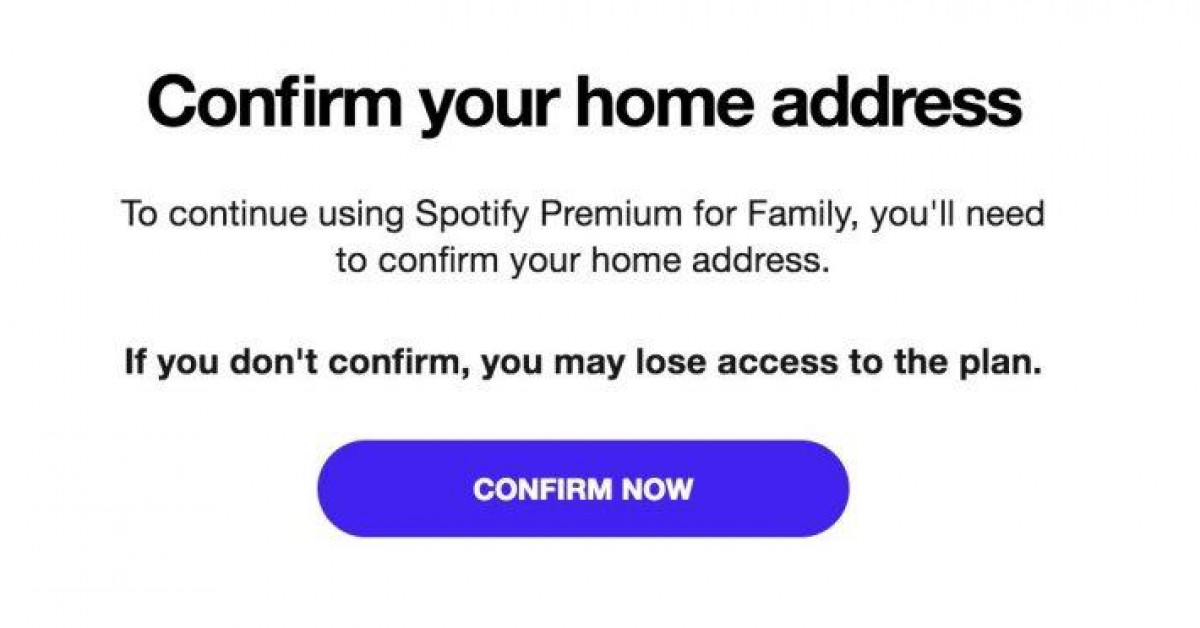 Spotify: Muốn dùng gói Family, cả 6 người phải chứng minh đang ở chung nhà