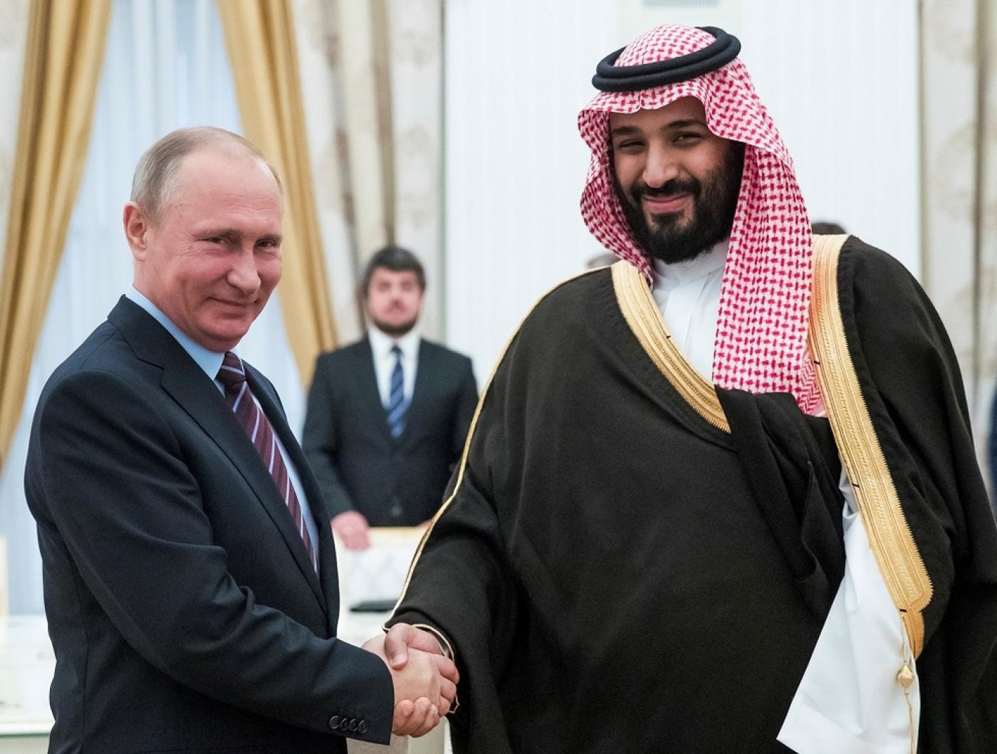 Ông Putin có mối quan hệ tốt với thái tử Ả Rập Saudi Mohammed bin Salman.