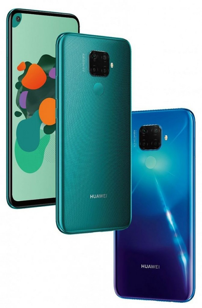 Huawei Mate 30 Lite.