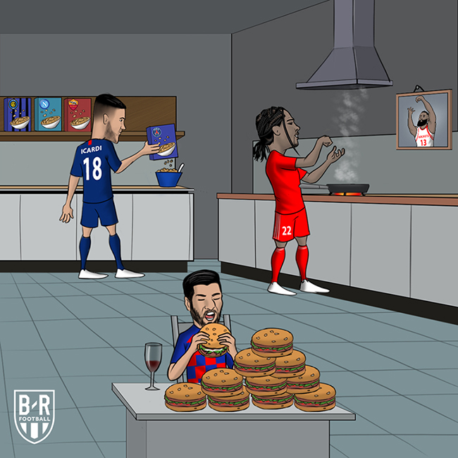 Barca và PSG đã chuẩn bị "bữa ăn" của mình.