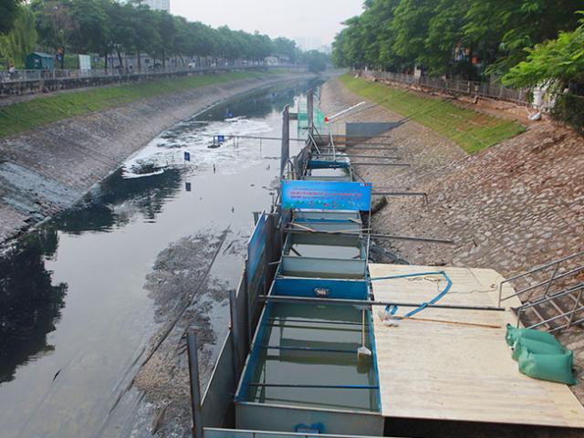 Hết hạn 4 tháng thử nghiệm “bảo bối” của Nhật, sông Tô Lịch thay đổi như thế nào?
