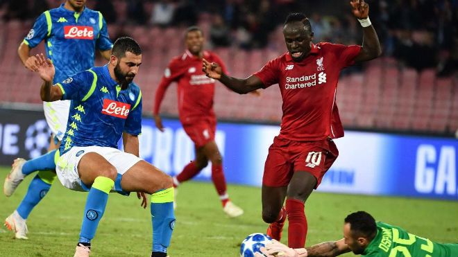 Liverpool đã thua 2 trong 3 lần gần nhất gặp Napoli