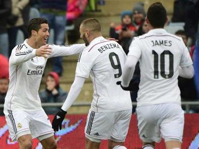 James và Benzema từng là "bệ phóng" của Ronaldo