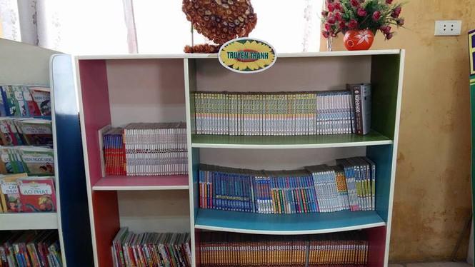 Góc truyện tranh của một thư viện. Ảnh: Đ.H