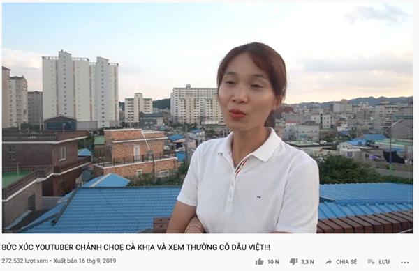 Vlogger Yewon đáp trả bằng video thu hút gần 300.000 lượt xem.