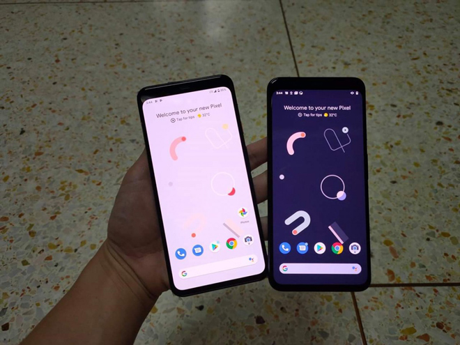 Hình ảnh được cho là Pixel 4 XL.