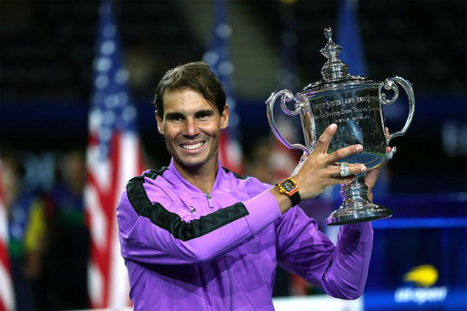 Sau chức vô địch US Open 2019, Nadal đã có thể... tự mặc quần áo