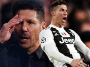 Bóng đá - Tin nóng khai mạc Cúp C1: Simeone lại lo lắng vì Ronaldo