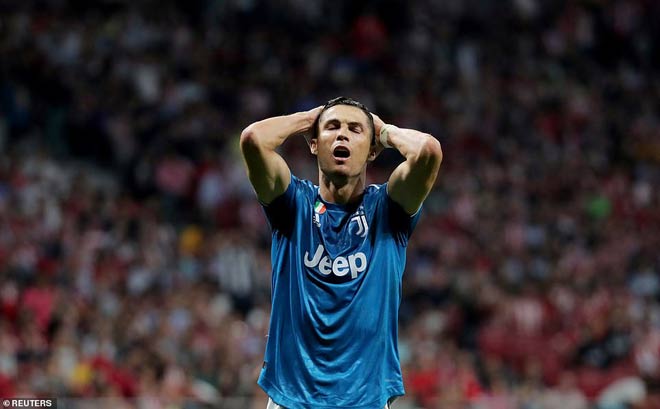 CR7 không ghi bàn, Juventus hòa Atletico 2-2