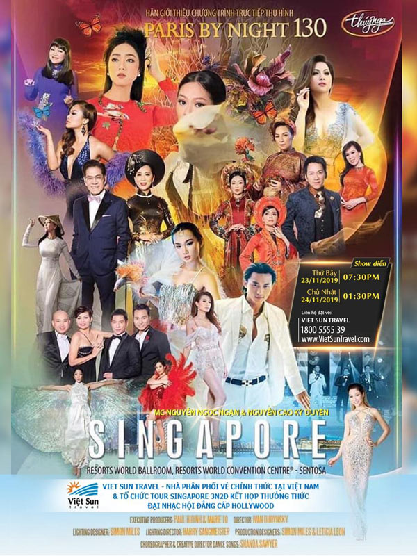 Show Paris By Night 130 in Singapore