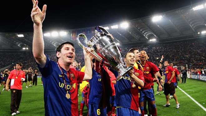 Barca giành cú ăn 6 ở mùa giải 2008/09