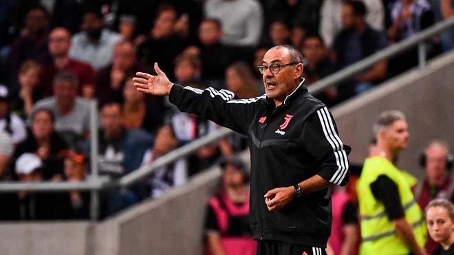 HLV Sarri muốn giúp Juventus chính phục cúp châu Âu