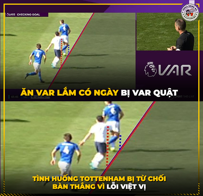 Được hưởng lợi từ VAR thì cũng có ngày bị &#34;VAR quật&#34; thôi.