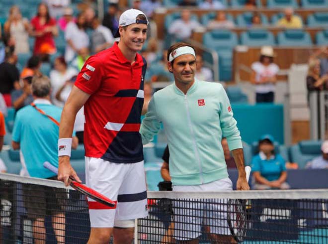 Isner sẽ gặp một Federer "rệu rã"