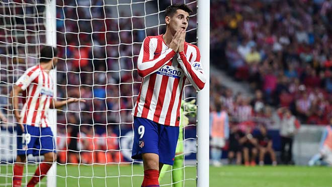 Morata tiếc nuối khi không được đồng đội chuyền bóng ở vị trí ghi bàn thuận lợi