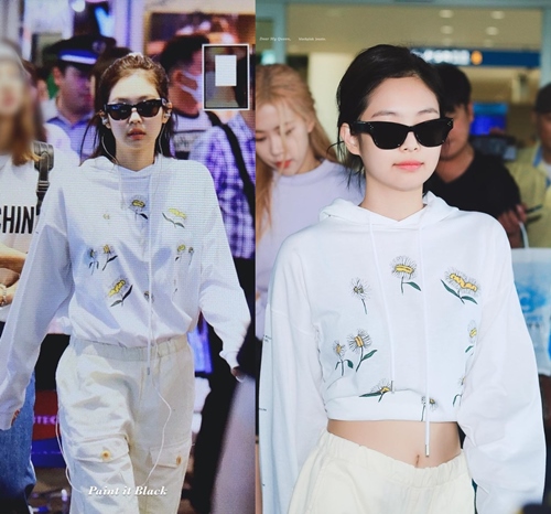 1001 cách mix croptop của Jennie Black Pink - 14