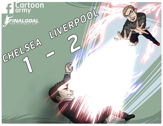 Liverpool đè bẹp Chelsea, vững vàng ngôi đầu bảng.