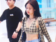 Thời trang - 1001 cách mix croptop của Jennie Black Pink