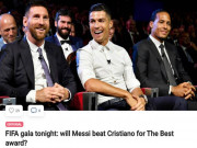 Bóng đá - Đêm nay trao giải The Best 2019: Báo chí ủng hộ Messi, có thắng Ronaldo - Van Dijk?