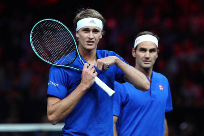 Federer hết lời khen ngợi A. Zverev sau Laver Cup