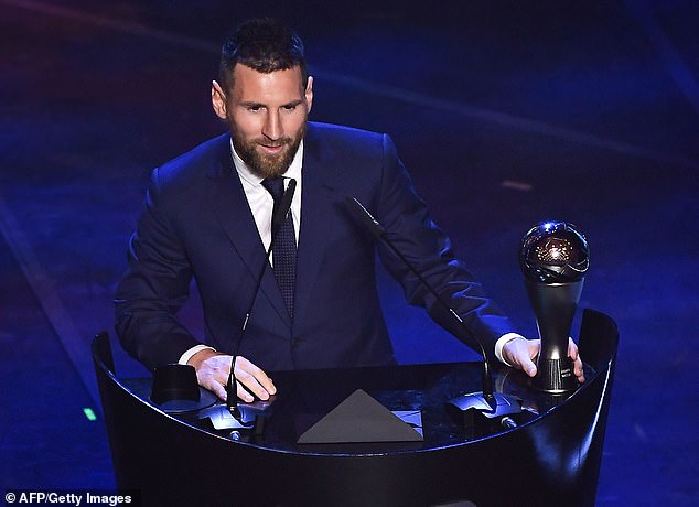 Messi giành giải FIFA The Best 2019 dành cho nam