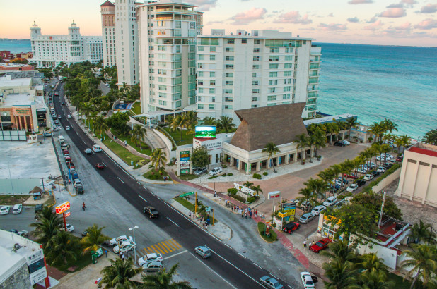 Cancun là thành&nbsp;phố du lịch ven biển nổi tiếng của Mexico.