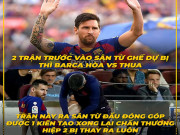 Tranh vui - Ảnh chế: Vừa &quot;ẵm&quot; FIFA The Best, Messi lại phải &quot;nhập viện&quot;