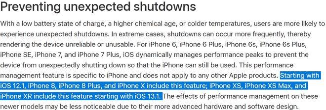 Thông báo của Apple về việc iPhone cũ khi cập nhật iOS mới nhất sẽ bị giảm hiệu năng