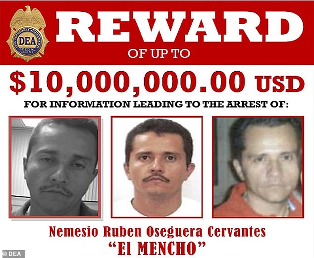 "El Chapo Đệ Nhị"&nbsp;Nemeio Osegura Cervantes đang bị truy nã với số tiền lên tới 10 triệu đô la (Ảnh: DEA)