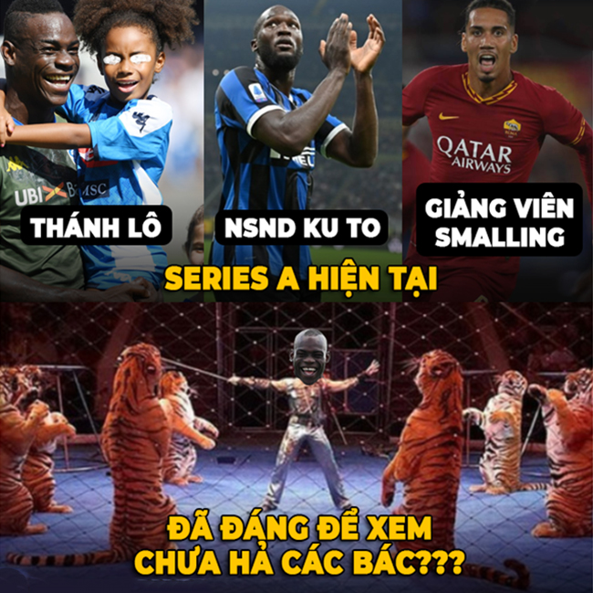 Serie A có thể gọi là &#34;rạp xiếc&#34; được rồi.