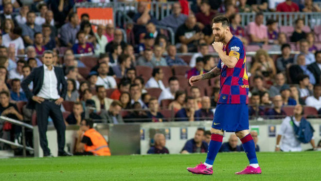 Messi đang phải chạy đua với thời gian để mong thi đấu trận Barcelona tiếp đón Inter Milan sắp tới