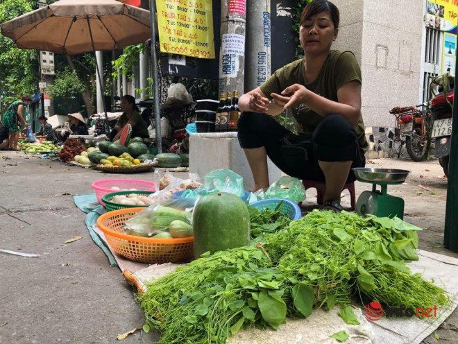 Tại chợ, rau bò khai được bán với giá 60.000 đồng/kg