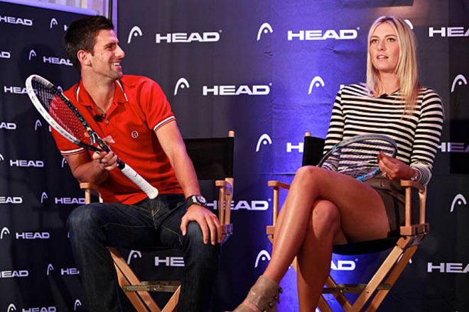 Djokovic và Sharapova