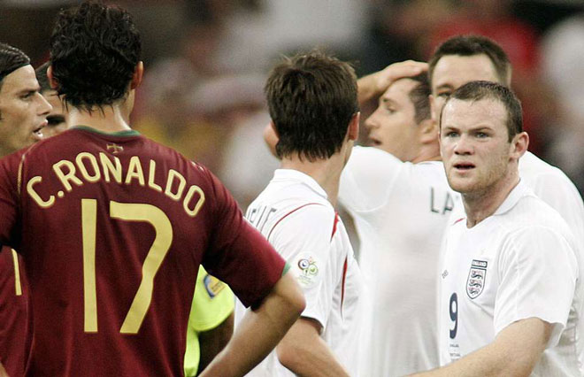 Ronaldo và Rooney có kỷ niệm đáng nhớ tại World Cup 2006