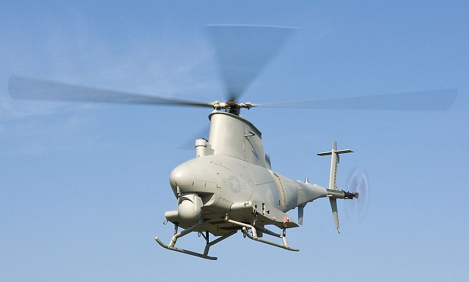 Trực thăng lạ của Trung Quốc khá giống với mẫu MQ-8 của Mỹ.