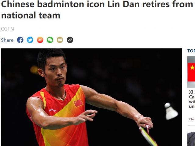 Huyền thoại cầu lông Lin Dan giải nghệ khi không được dự Olympic