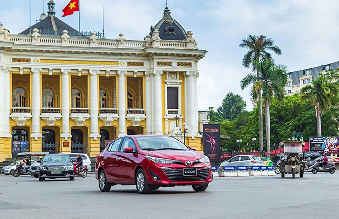 Giá xe Toyota Vios lăn bánh giảm 50% phí trước bạ tháng 7/2020 - 2