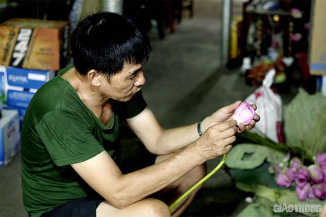 Ông Vinh, người làm trà sen lâu năm tâm sự: “Những năm trở lại đây, trà sen phổ biến hơn. Trà có thể được ướp từ sen ở nhiều vùng miền khác nhau nhưng chỉ có sen ở quận Tây Hồ mới là nguyên liệu làm nên thức uống vừa thanh tao, vừa cao quý và mang đậm hương vị của trà sen xưa. Chính vì vậy giá trà sen Tây Hồ thường khá cao so với các trà sen khác. Với mỗi bông sen ướp trà được bán với giá khoảng 30.000-40.000 đồng”.