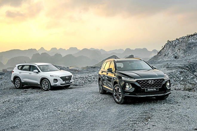 Giá xe Hyundai SantaFe lăn bánh đầy đủ các phiên bản tháng 7/2020 - 1