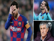 Bóng đá - Barca giữa &quot;tâm bão&quot;: HLV Setien nói gì về Messi, mâu thuẫn với Griezmann?