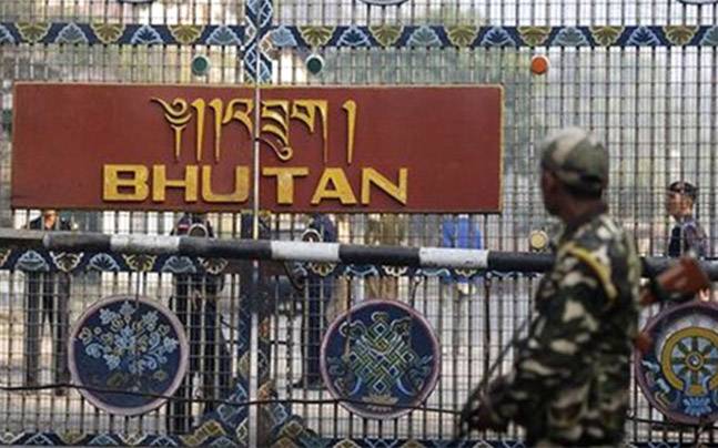 Năm 2017, Ấn Độ đã can thiệp vào vấn đề tranh chấp chủ quyền lãnh thổ giữa Trung Quốc và Bhutan.