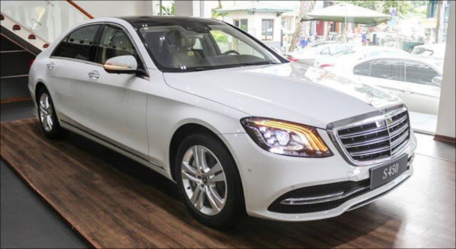 Hưởng ưu đãi kép, tại Hà Nội, giá lăn bánh Mercedes S450L Luxury còn 5,077 tỷ đồng
