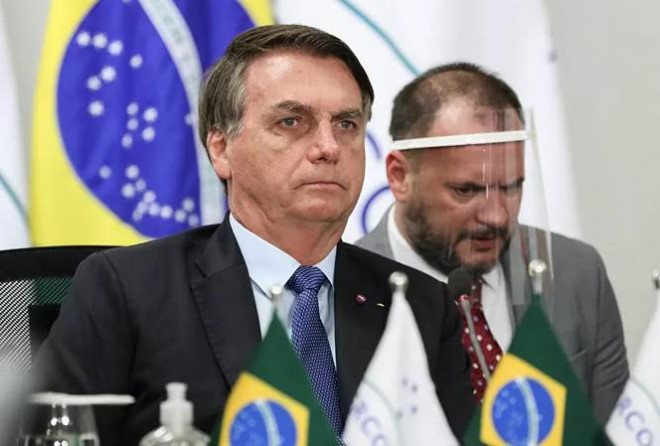 Tổng thống Brazil Jair Bolsonaro. Ảnh: Reuters