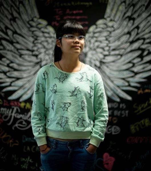 Nữ sinh Việt Nam là sinh viên nhỏ tuổi nhất tại đại học Công nghệ Auckland. - Ảnh:&nbsp;New Zealand Herald