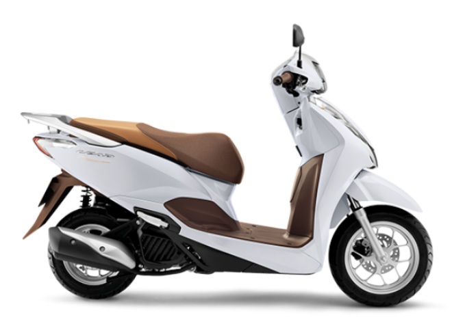 Honda LEAD trắng nâu.