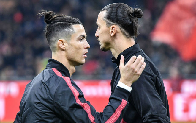 Cuộc đối đầu giữa Ronaldo và Ibrahimovic rất được mong đợi