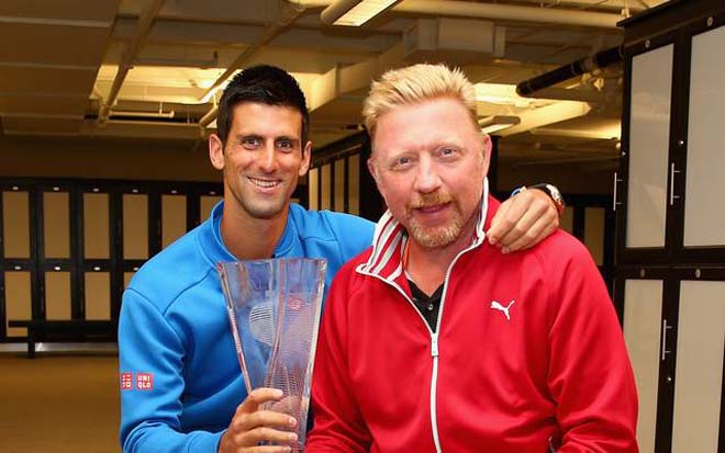 Djokovic và HLV Becker